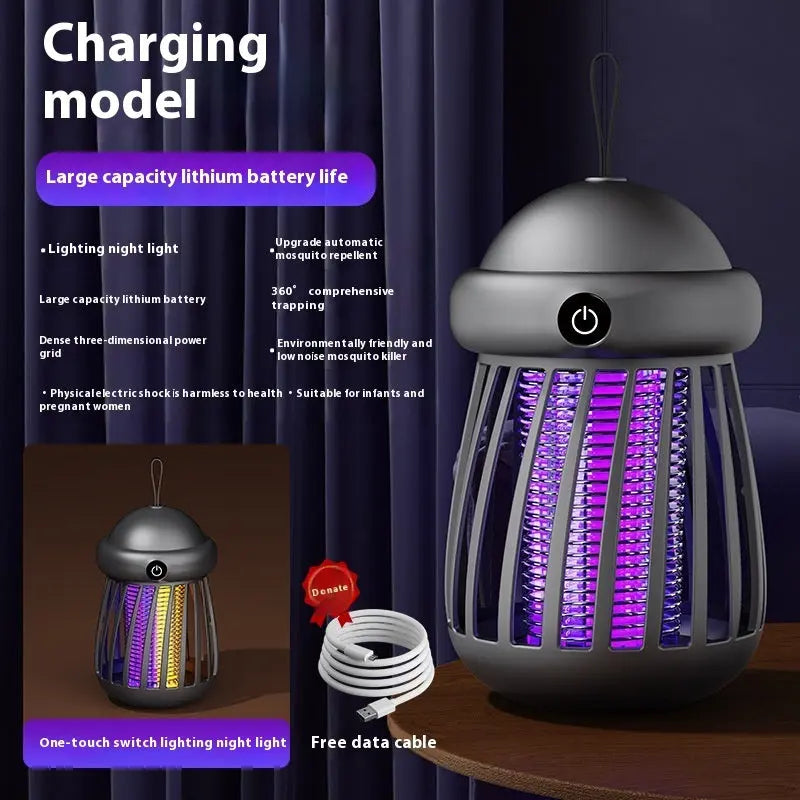USB Mosquito Killer Lamp – Silent Electric Insect Trap & Repellent - ZNN Deals