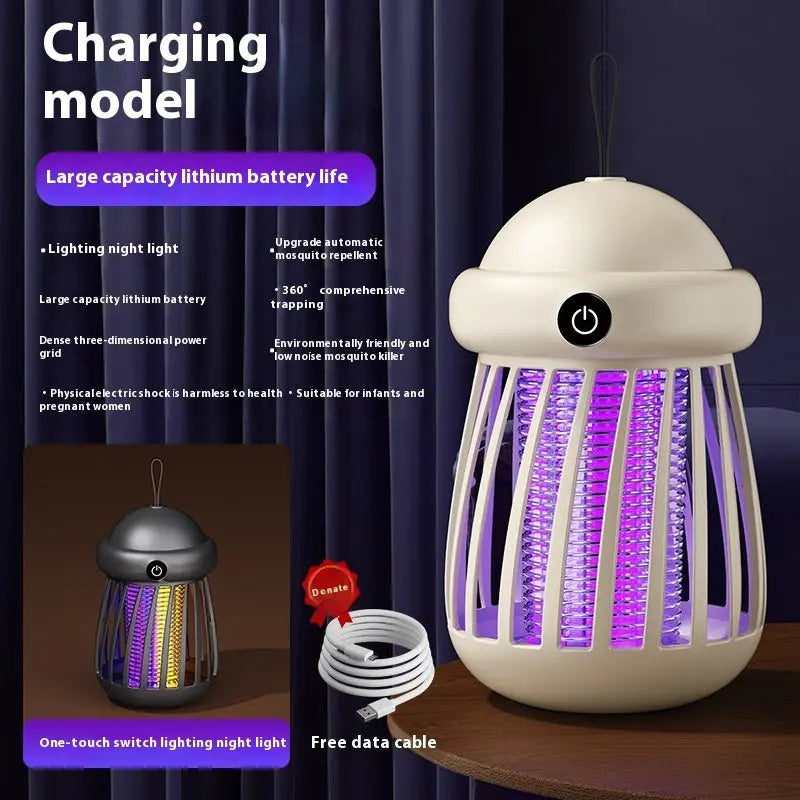 USB Mosquito Killer Lamp – Silent Electric Insect Trap & Repellent - ZNN Deals