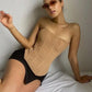 Women’s Mesh Sleeveless Crop Corset Tank – Summer Skinny Tube Top - ZNN Deals