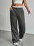 High Waist Stripe Printed Straight Leg Pants with Pockets – Women’s Casual Trousers My Store