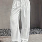 High Waist Stripe Printed Straight Leg Pants with Pockets – Women’s Casual Trousers My Store