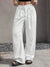 High Waist Stripe Printed Straight Leg Pants with Pockets – Women’s Casual Trousers My Store