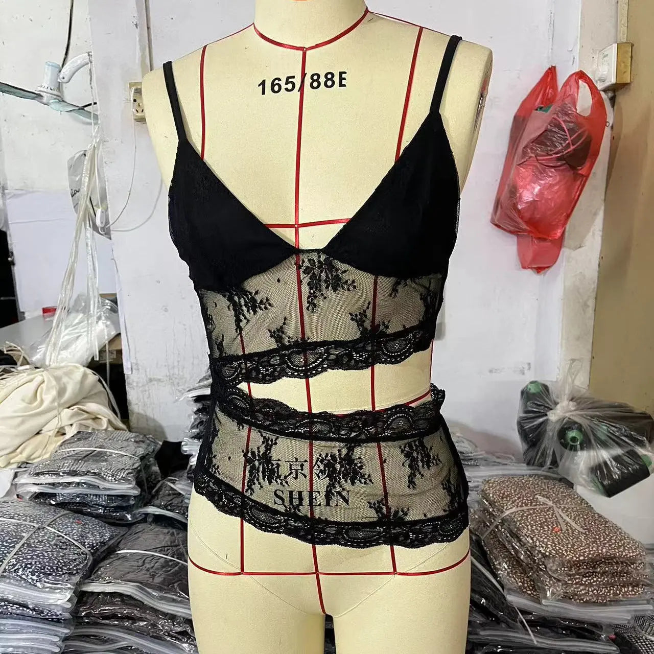 Women’s Lace Backless V-Neck Bralette – Candy Color Sling Tank Top - ZNN Deals